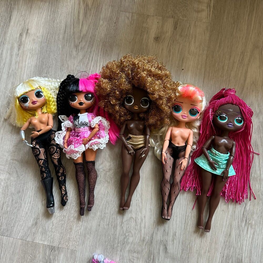 MGA OMG LOL SURPRISE DOLLS - 5 Doll Set